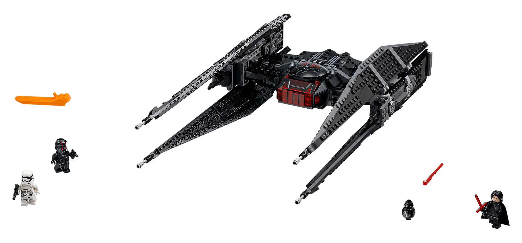 LEGO® Star Wars 75179 Kylo Ren’s TIE Fighter™ - vue 3