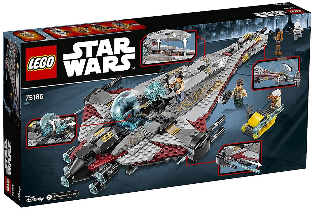 LEGO® Star Wars 75186 Arrowhead - vue 2