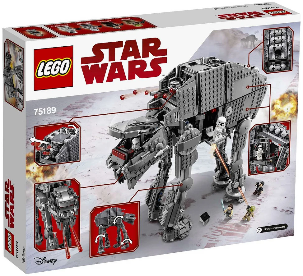 LEGO® Star Wars 75189 First Order Heavy Assault Walker™ - vue 2