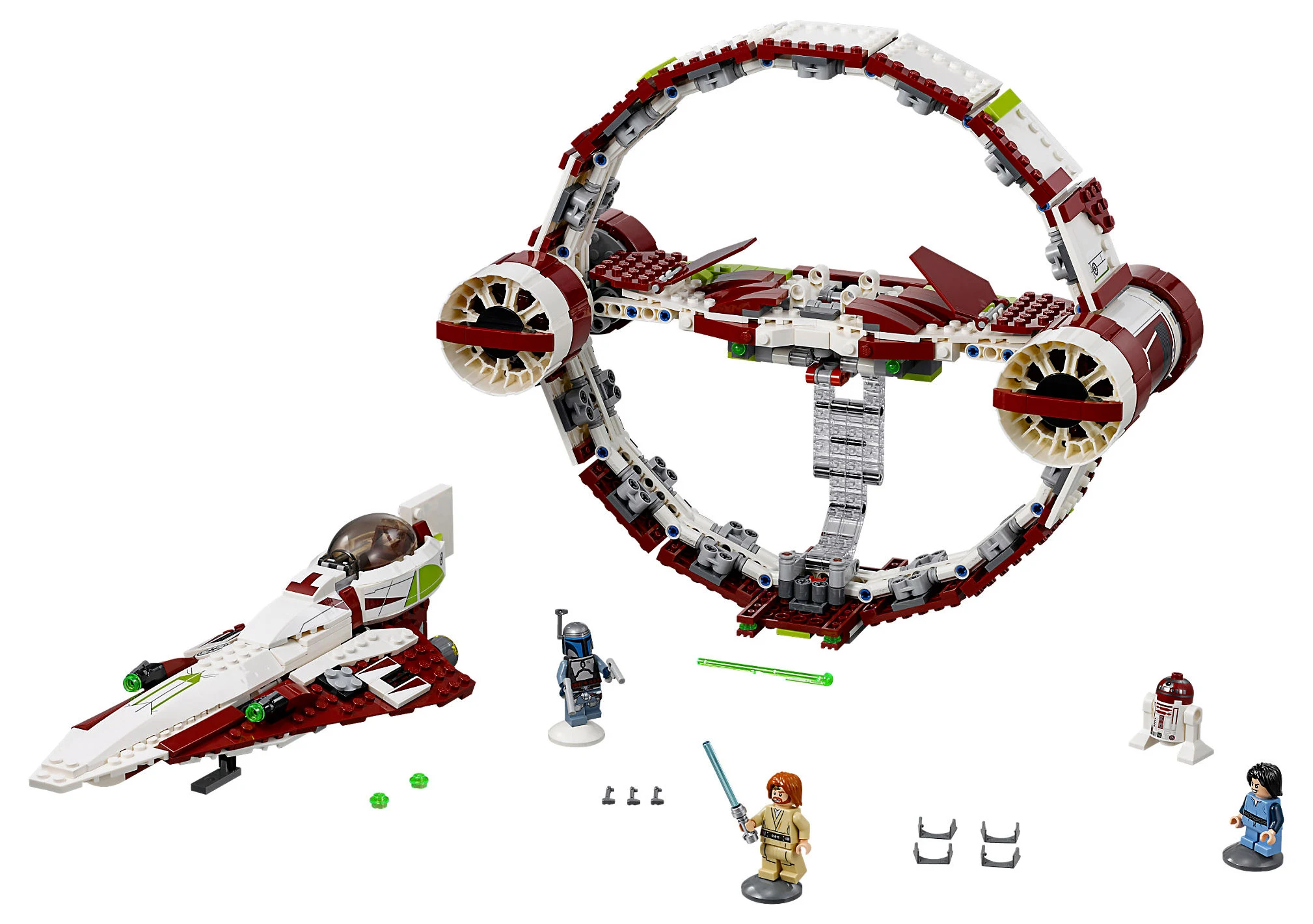 LEGO® Star Wars 75191 Jedi Starfighter™ con Hyperdrive - vue 2