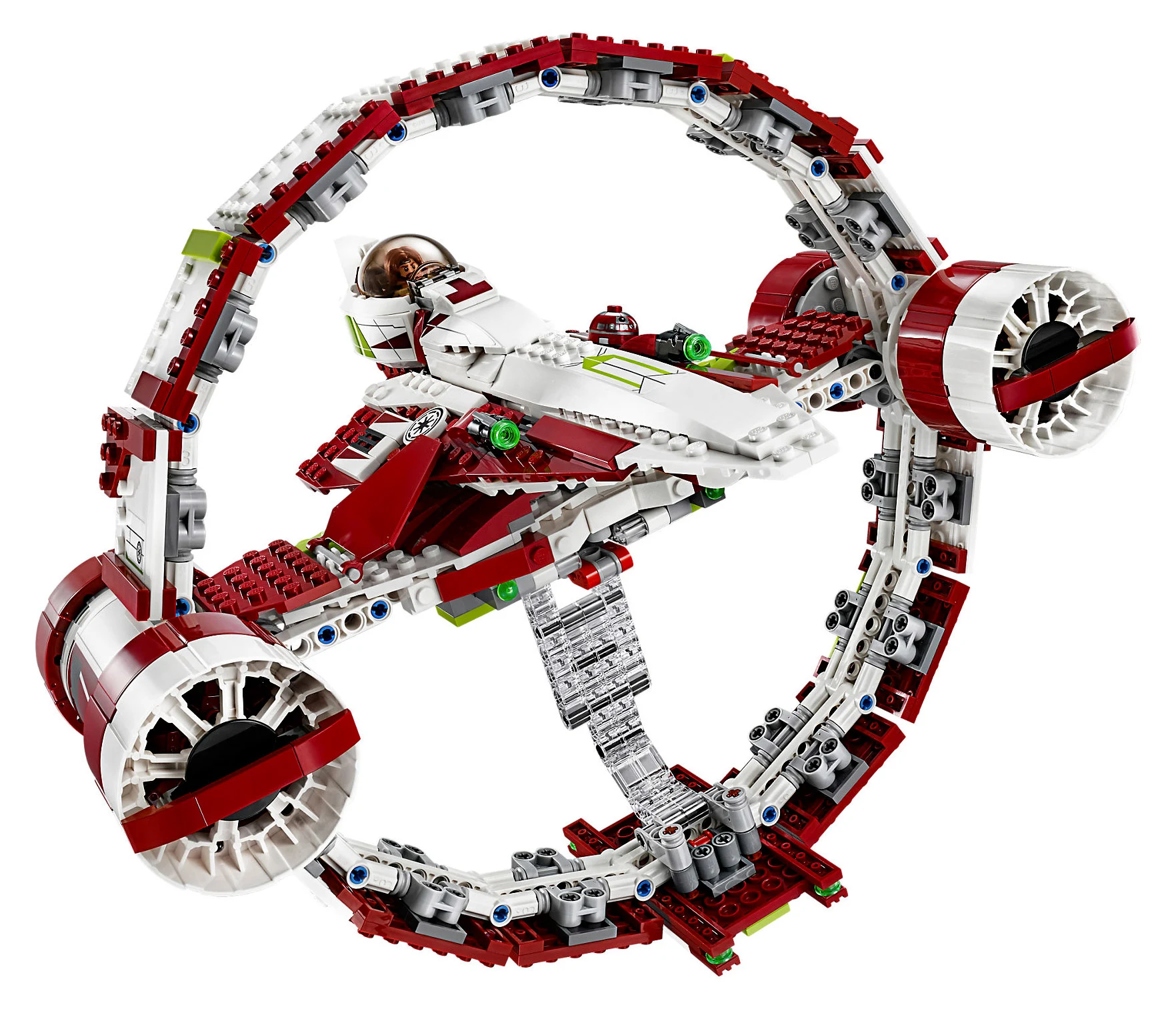 LEGO® Star Wars 75191 Jedi Starfighter™ con Hyperdrive - vue 3
