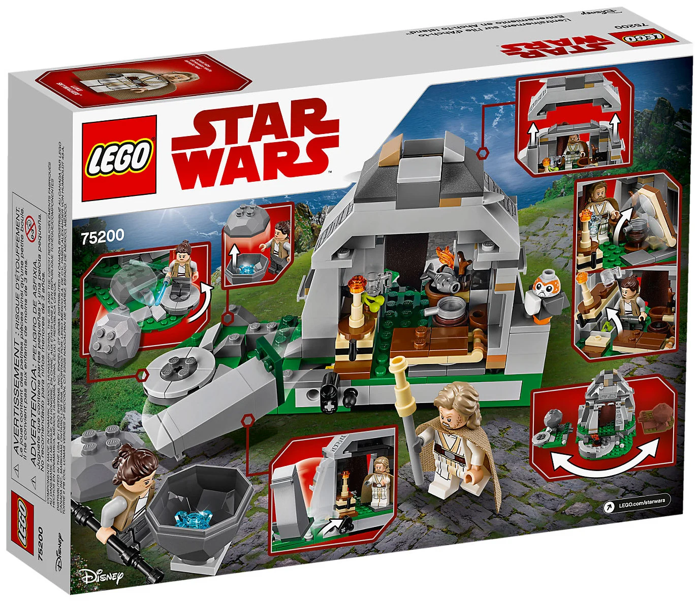 LEGO® Star Wars 75200 Addestramento ad Ahch-To Island™ - vue 2