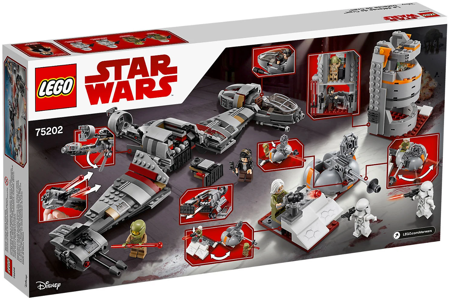 LEGO® Star Wars 75202 Difesa di Crait™ - vue 2