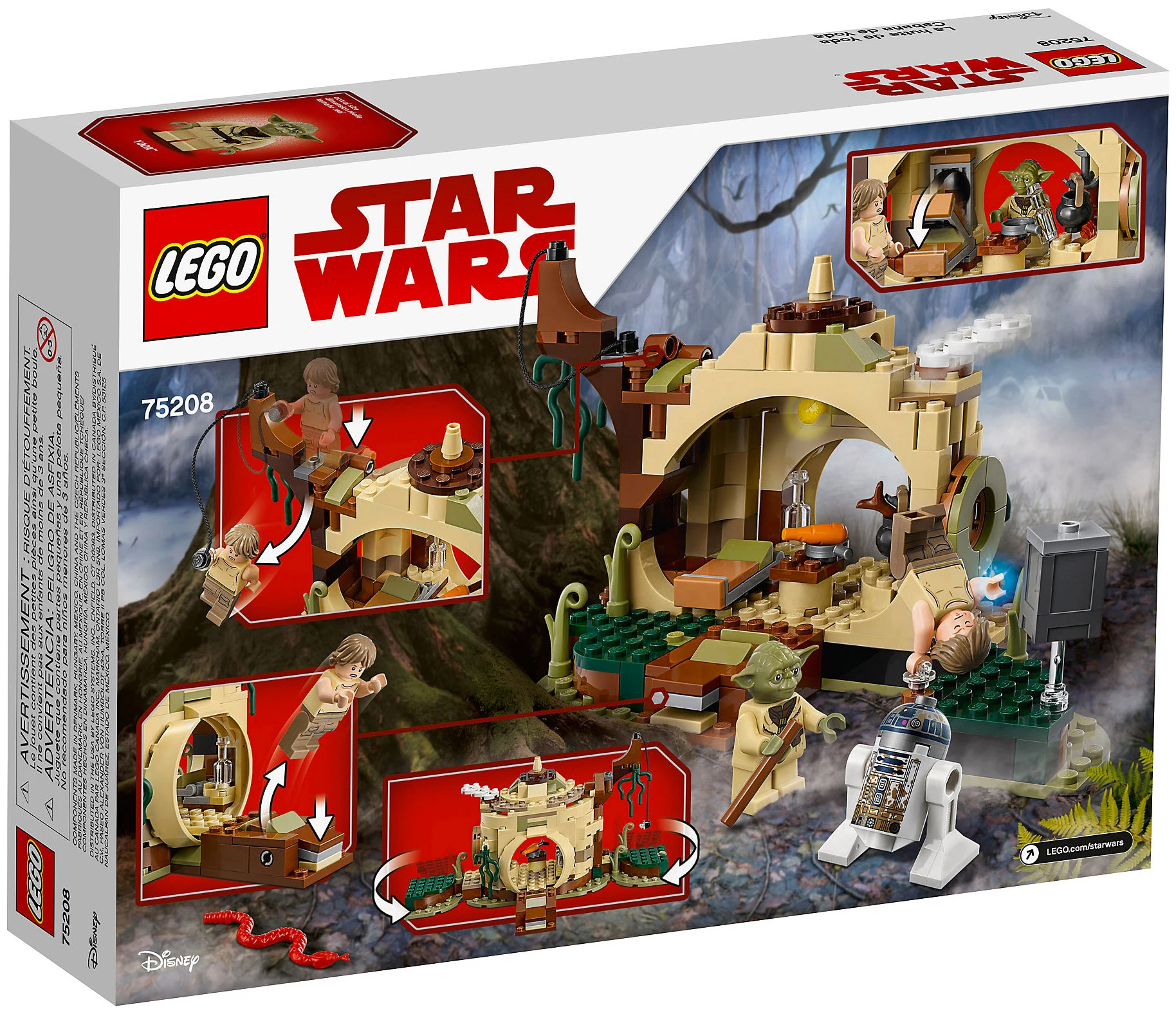 LEGO® Star Wars 75208 Il rifugio di Yoda - vue 2