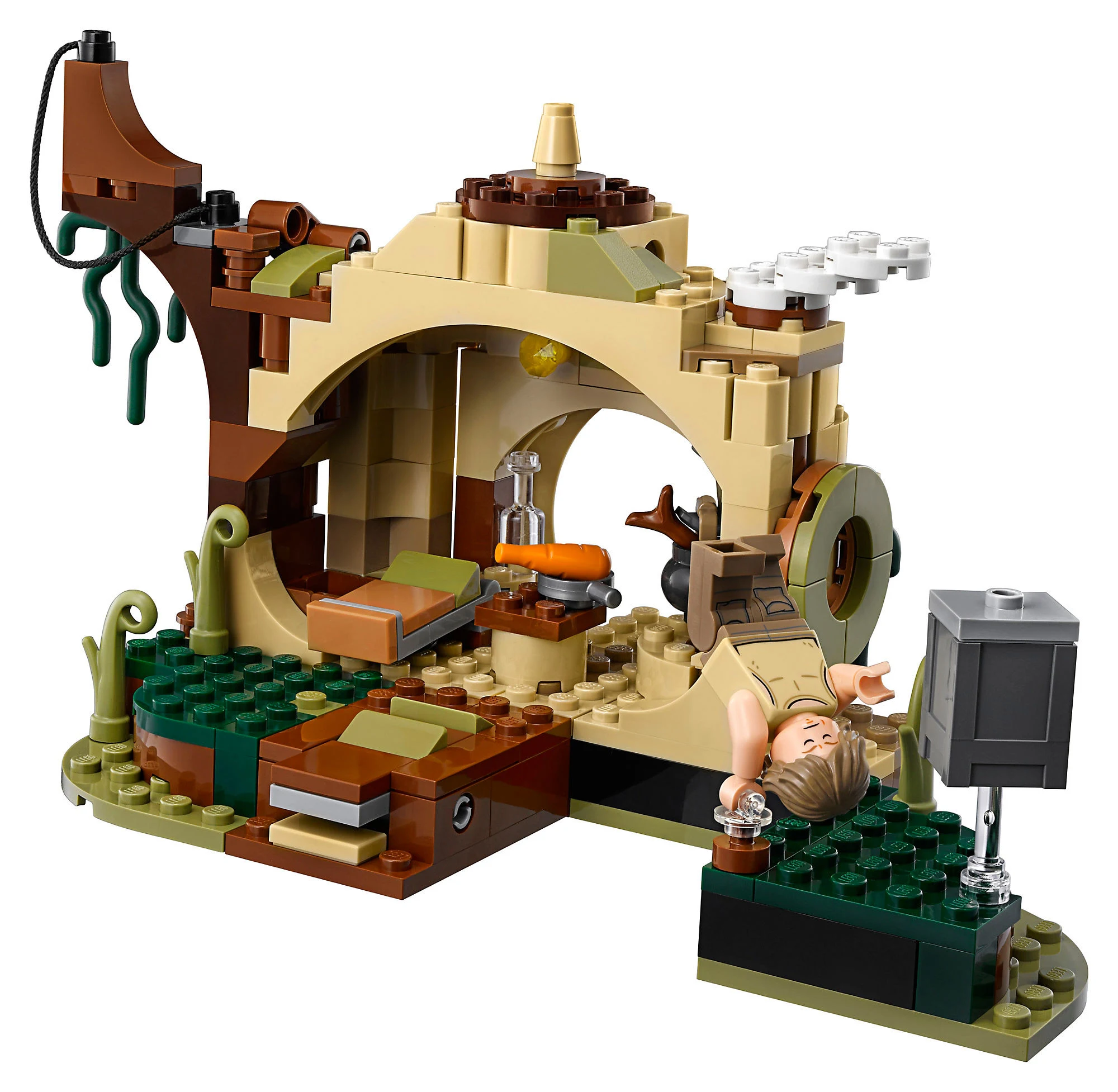 LEGO® Star Wars 75208 Il rifugio di Yoda - vue 5