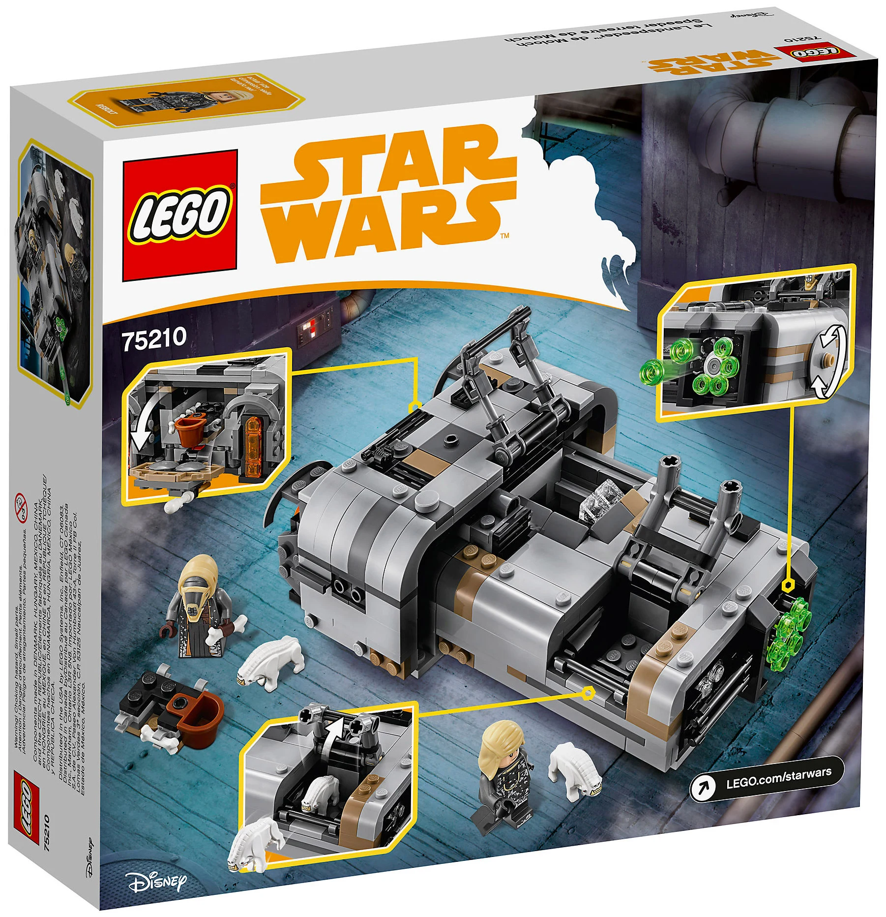 LEGO® Star Wars 75210 Il Landspeeder™ di Moloch - vue 2