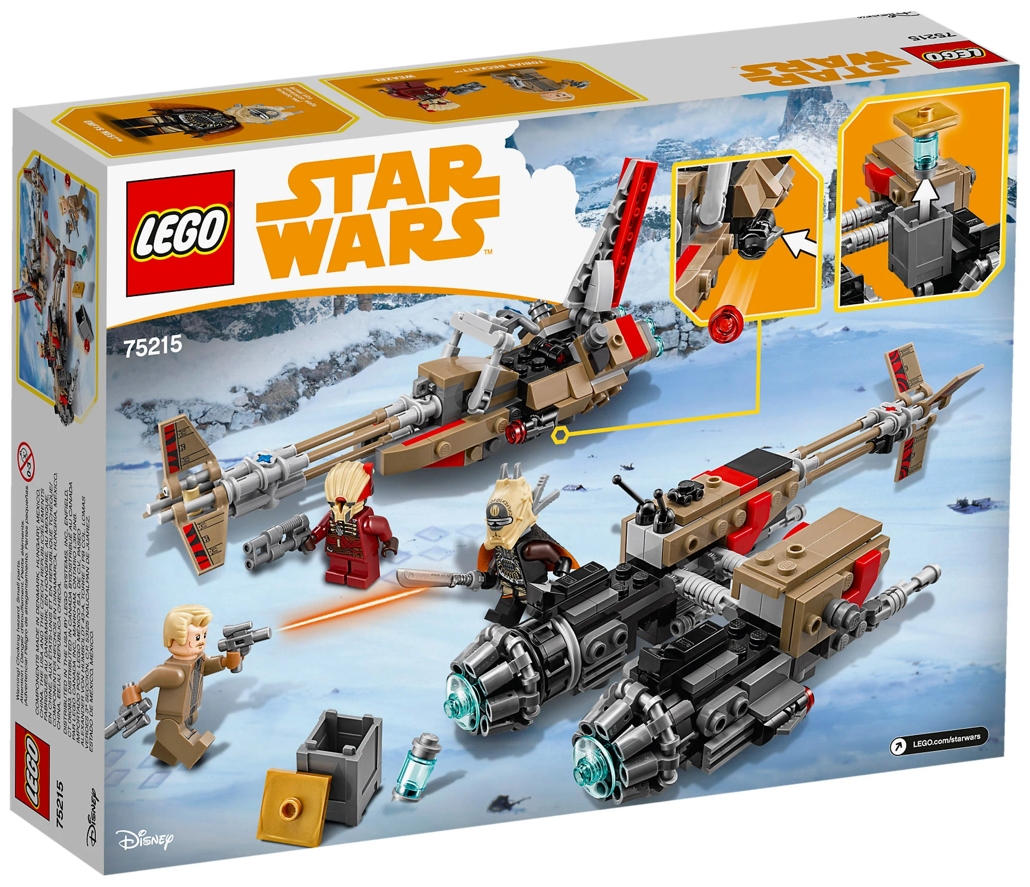 LEGO® Star Wars 75215 Swoop Bikes™ di Cloud-Rider - vue 2
