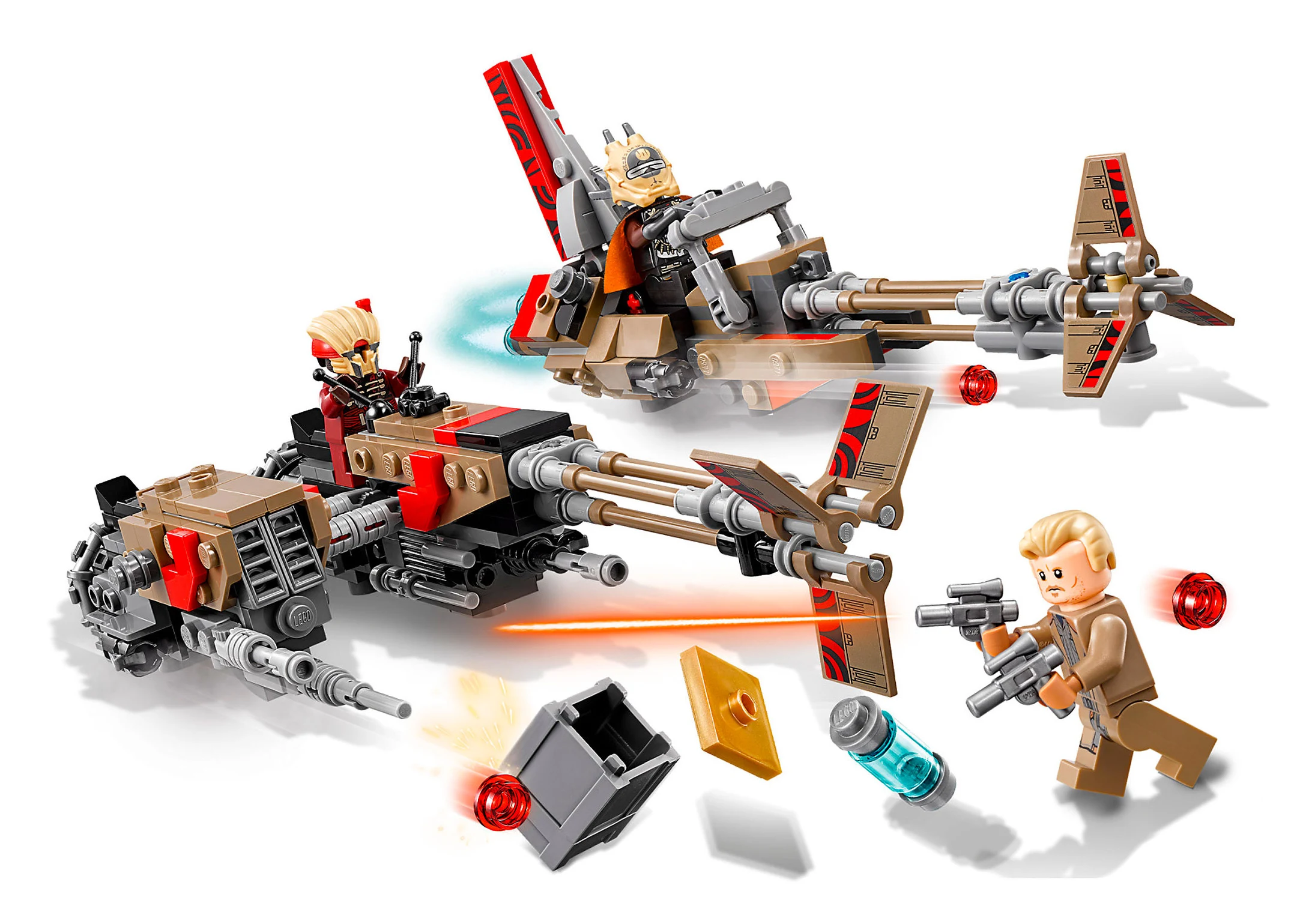 LEGO® Star Wars 75215 Swoop Bikes™ di Cloud-Rider - vue 5