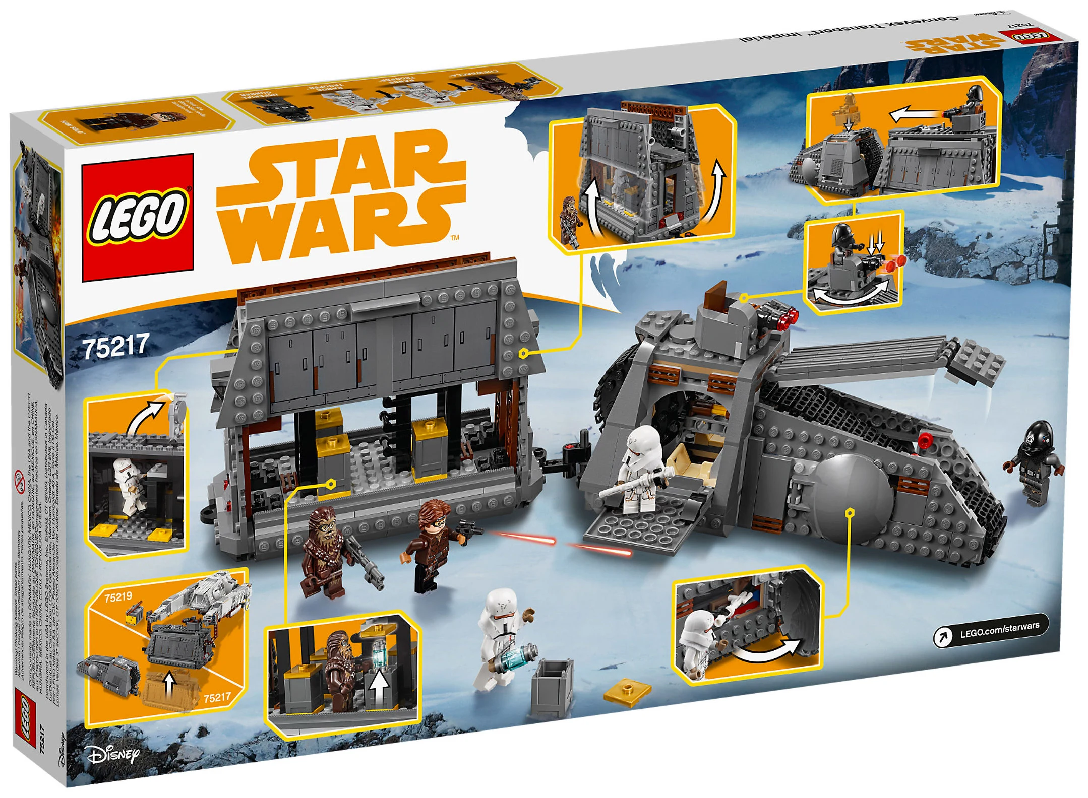 LEGO® Star Wars 75217 Imperial Conveyex Transport™ - vue 2