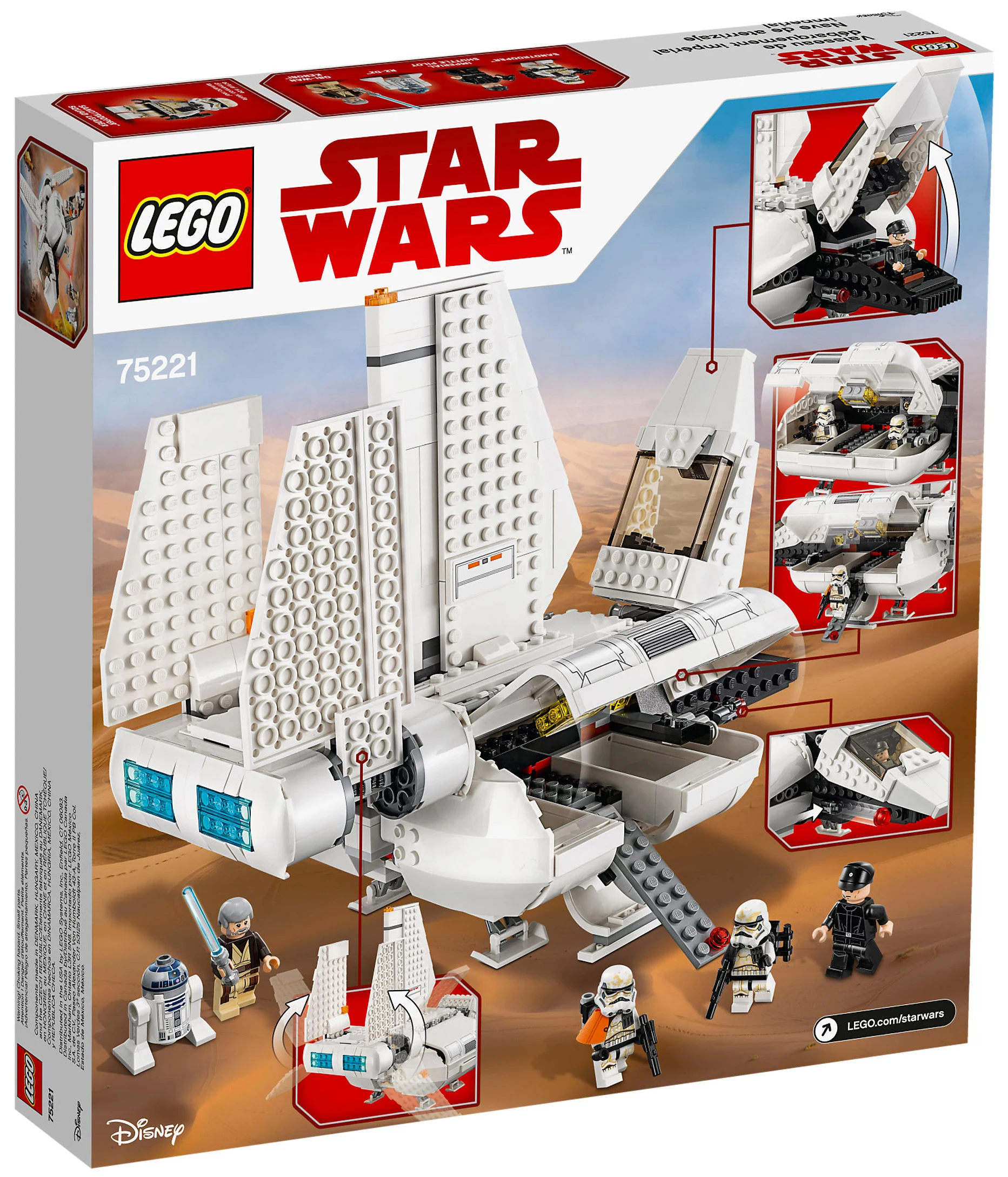 LEGO® Star Wars 75221 Mezzo da sbarco imperiale - vue 2