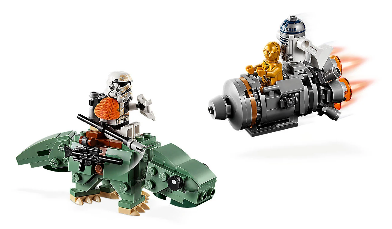 LEGO® Star Wars 75228 Microfighter Capsula di salvataggio contro Dewback™ - vue 3