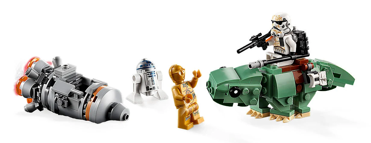LEGO® Star Wars 75228 Microfighter Capsula di salvataggio contro Dewback™ - vue 4