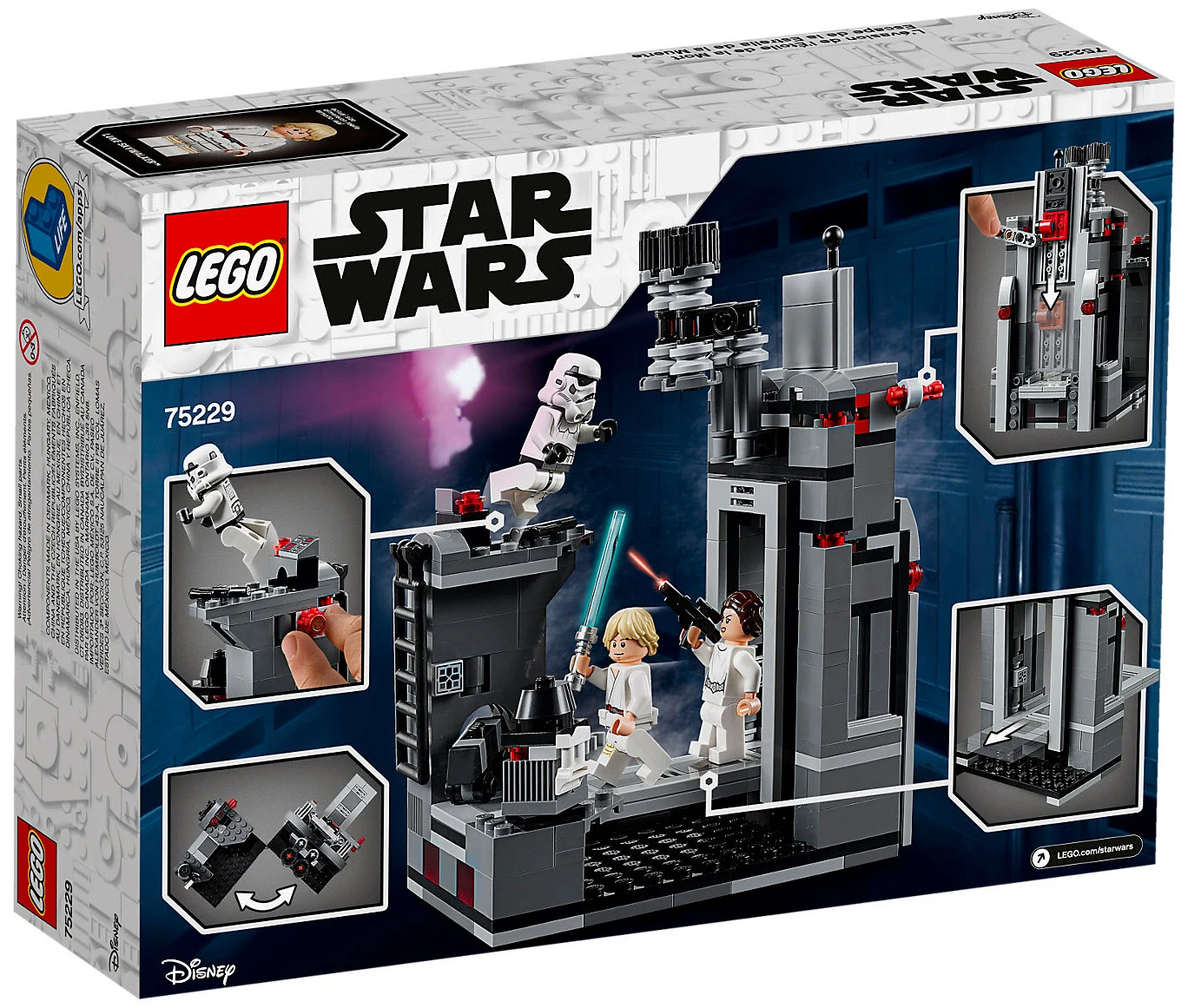 LEGO® Star Wars 75229 Fuga dalla Death Star™ - vue 2
