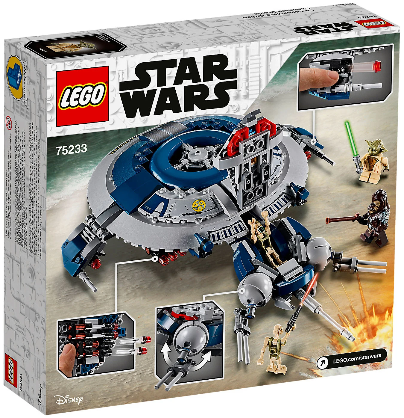 LEGO® Star Wars 75233 Droid Gunship™ - vue 2