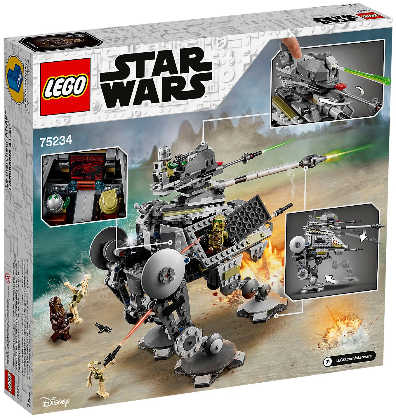LEGO® Star Wars 75234 Walker AT-AP™ - vue 2