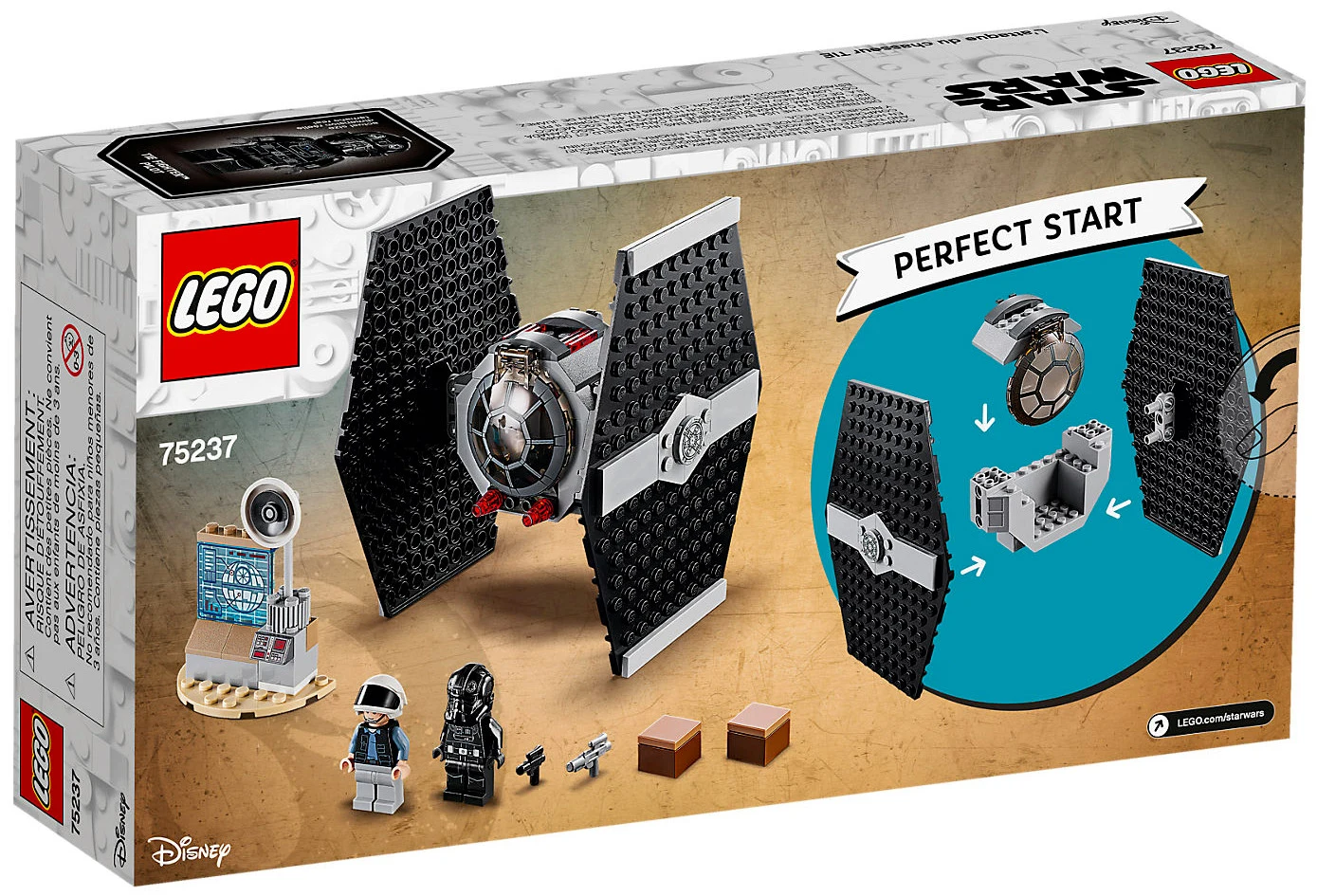 LEGO® Star Wars 75237 TIE Fighter™ Attack - vue 2