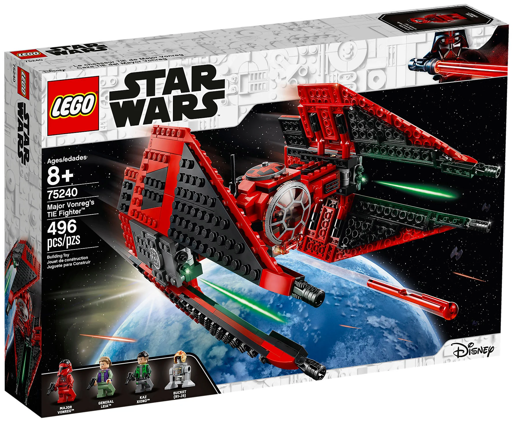 LEGO® Star Wars 75240 TIE Fighter™ del Maggiore Vonreg - vue 2