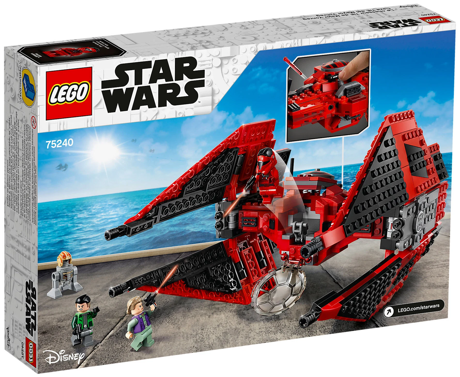LEGO® Star Wars 75240 TIE Fighter™ del Maggiore Vonreg - vue 3