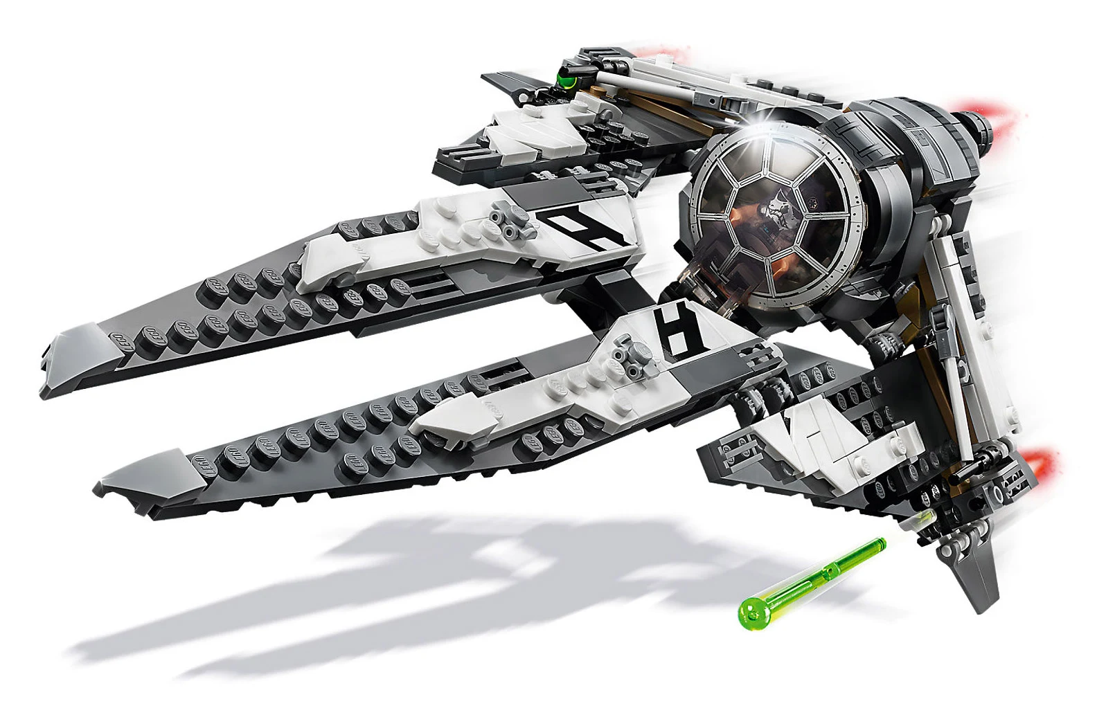 LEGO® Star Wars 75242 TIE Interceptor Black Ace - vue 6