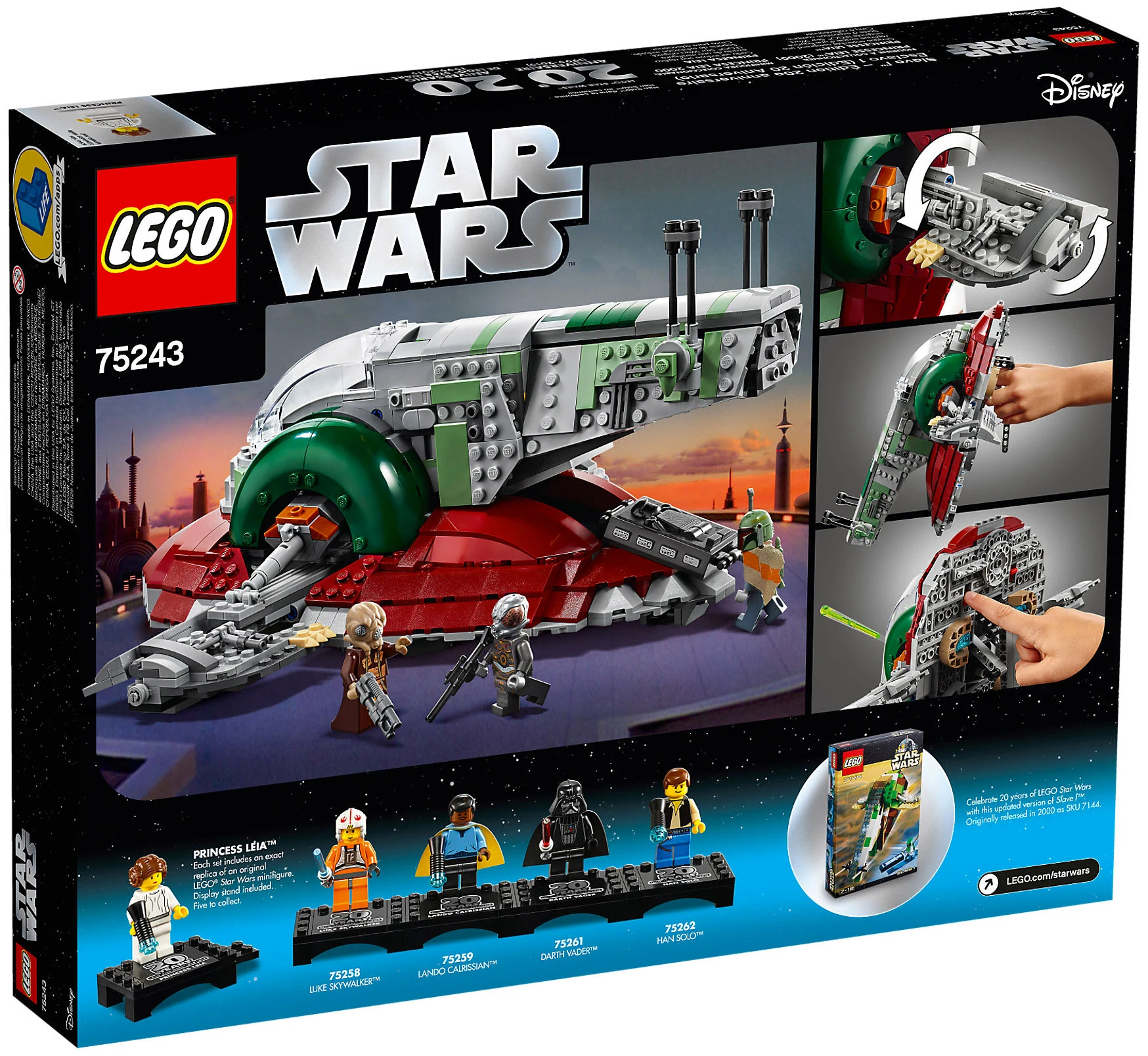 LEGO® Star Wars 75243 Slave I™ – Edizione 20° Anniversario - vue 3