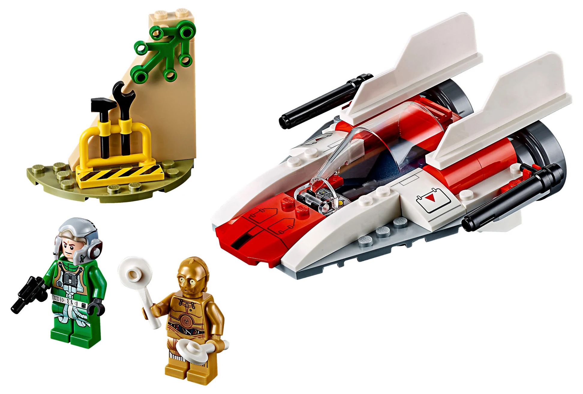 LEGO® Star Wars 75247 Rebel A-Wing Starfighter™ - vue 4
