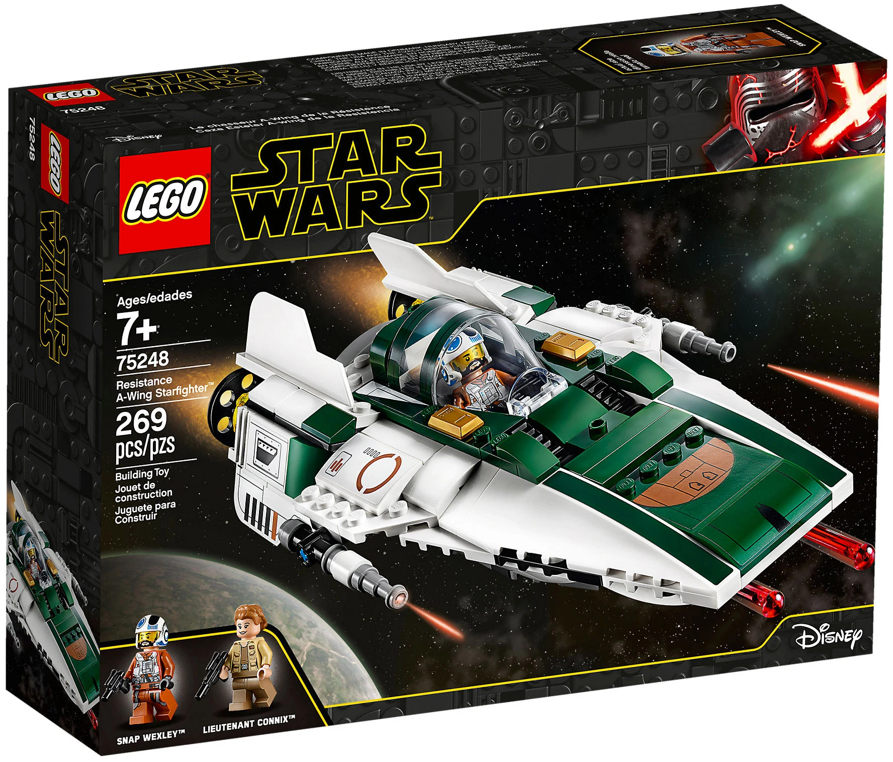 LEGO® Star Wars 75248 A-Wing Starfighter™ della Resistenza - vue 2