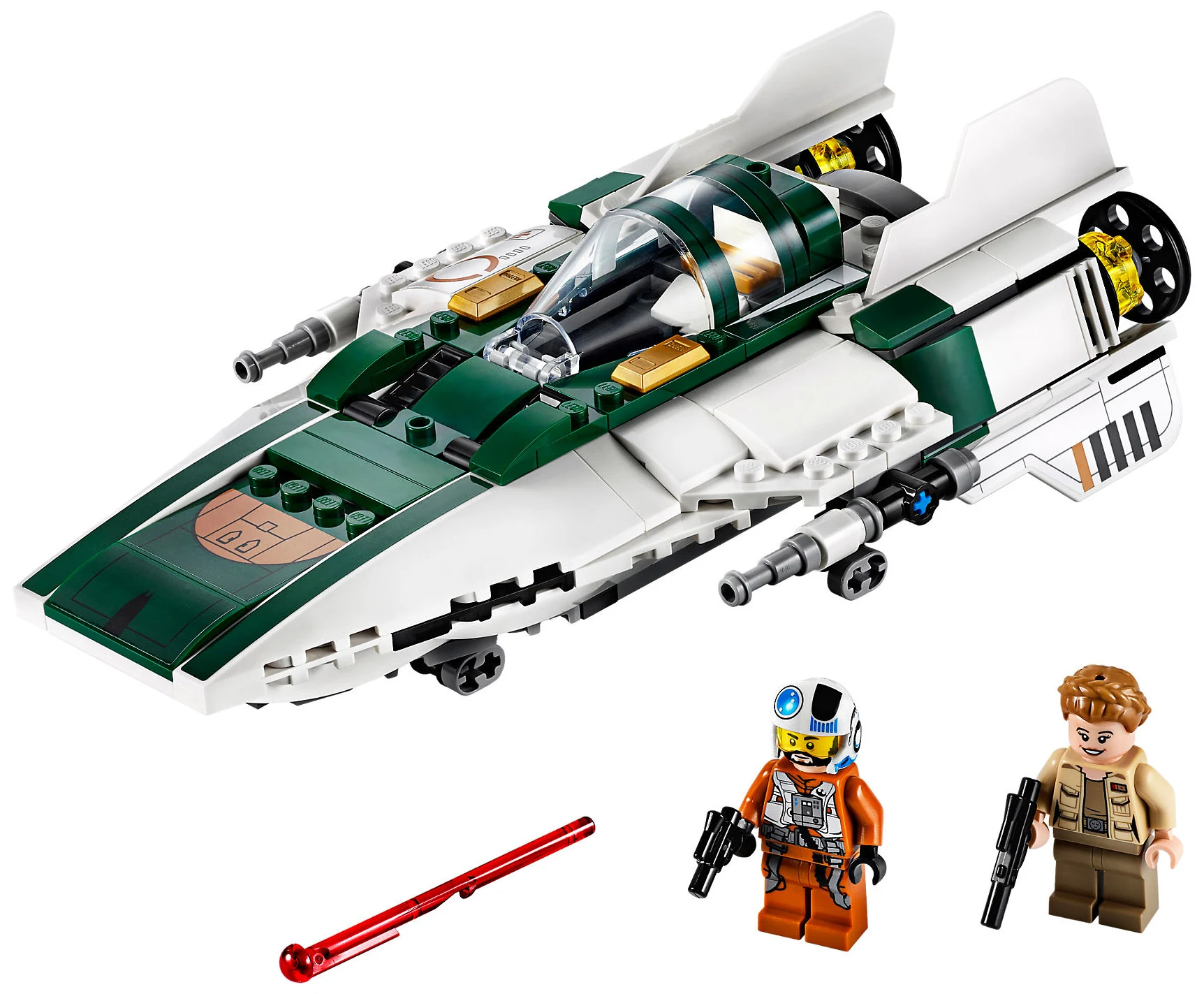 LEGO® Star Wars 75248 A-Wing Starfighter™ della Resistenza - vue 4