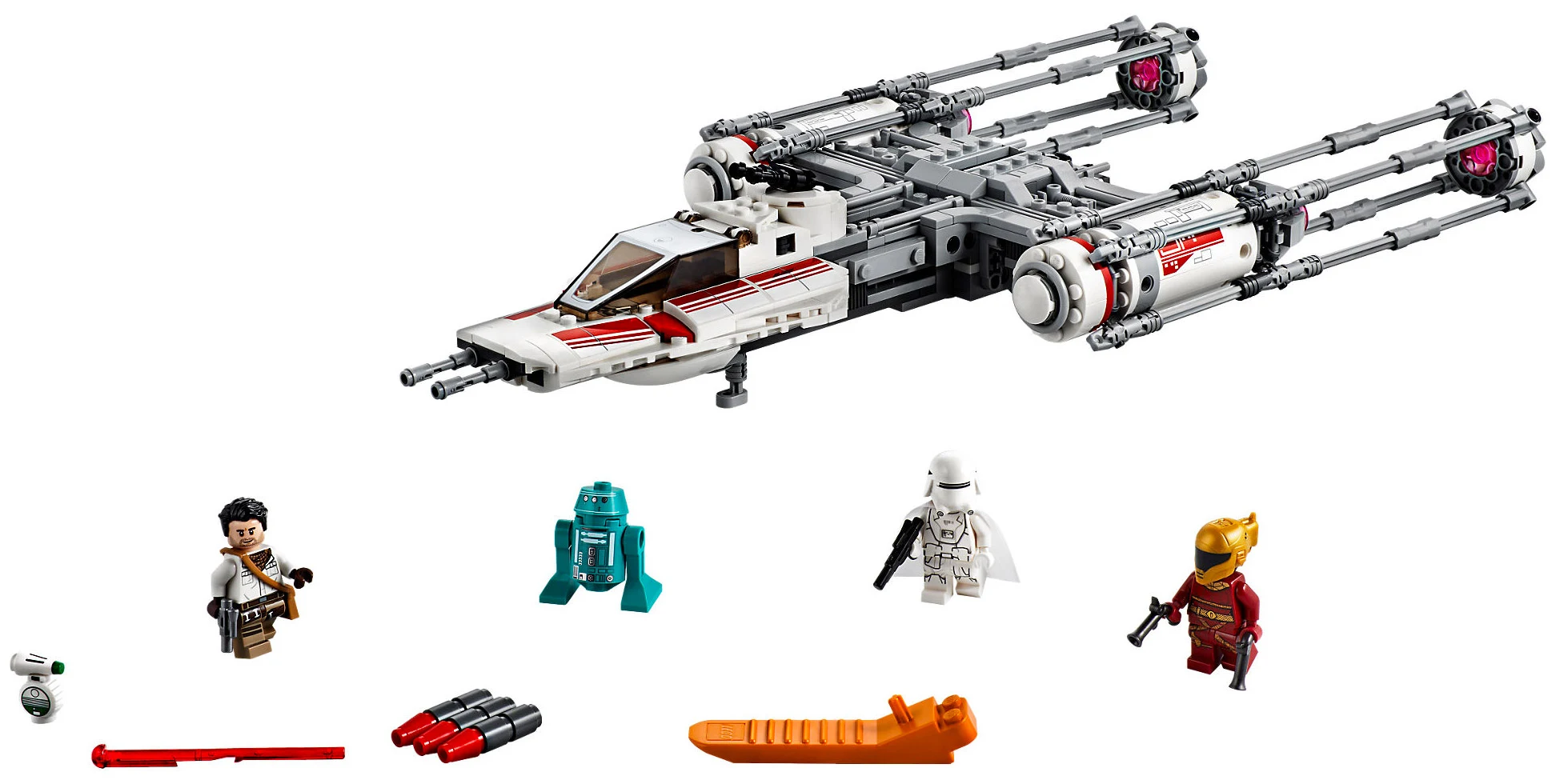 LEGO® Star Wars 75249 Y-Wing Starfighter™ della Resistenza - vue 4