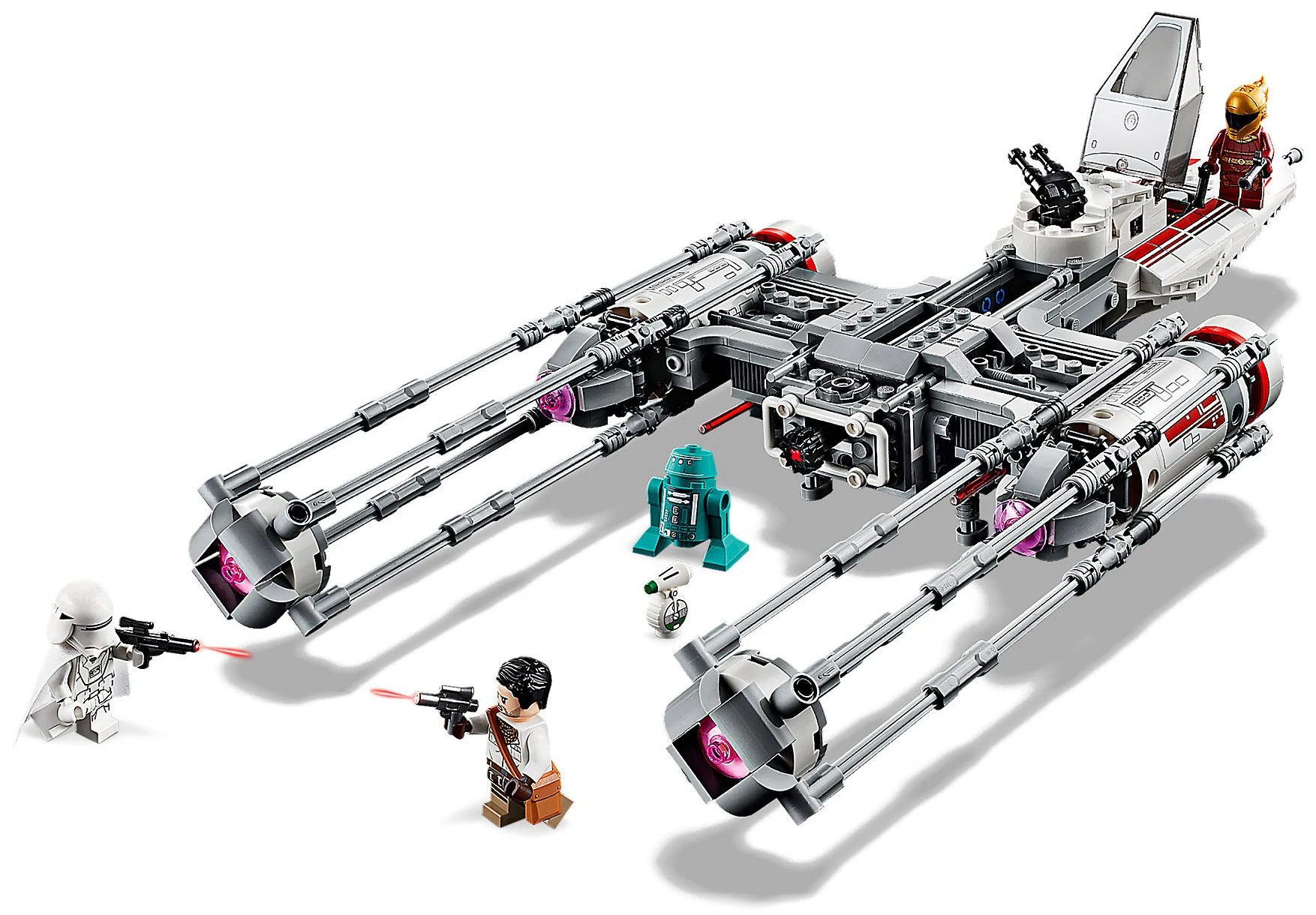 LEGO® Star Wars 75249 Y-Wing Starfighter™ della Resistenza - vue 6