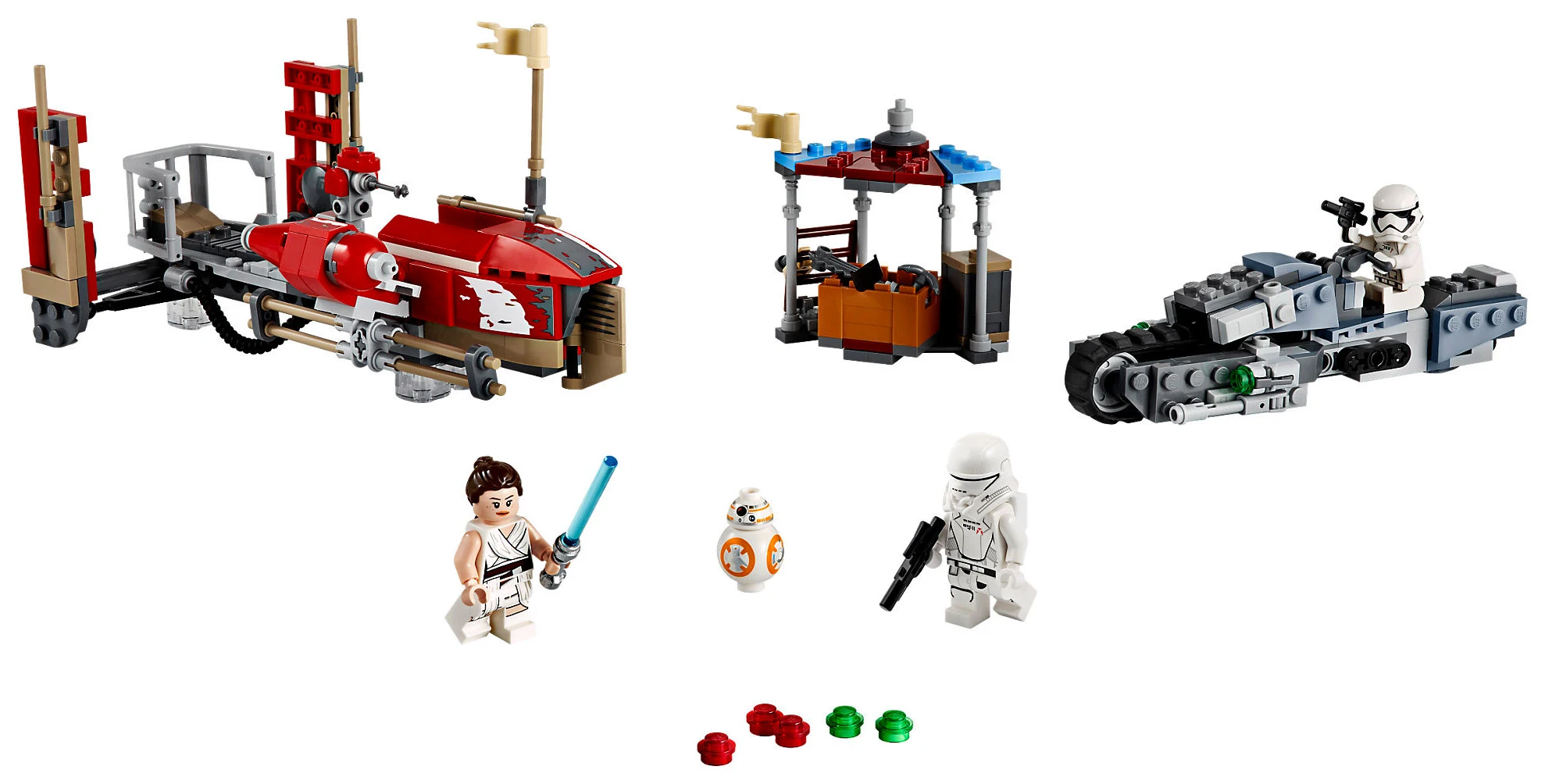 LEGO® Star Wars 75250 Inseguimento sullo Speeder Pasaana - vue 1