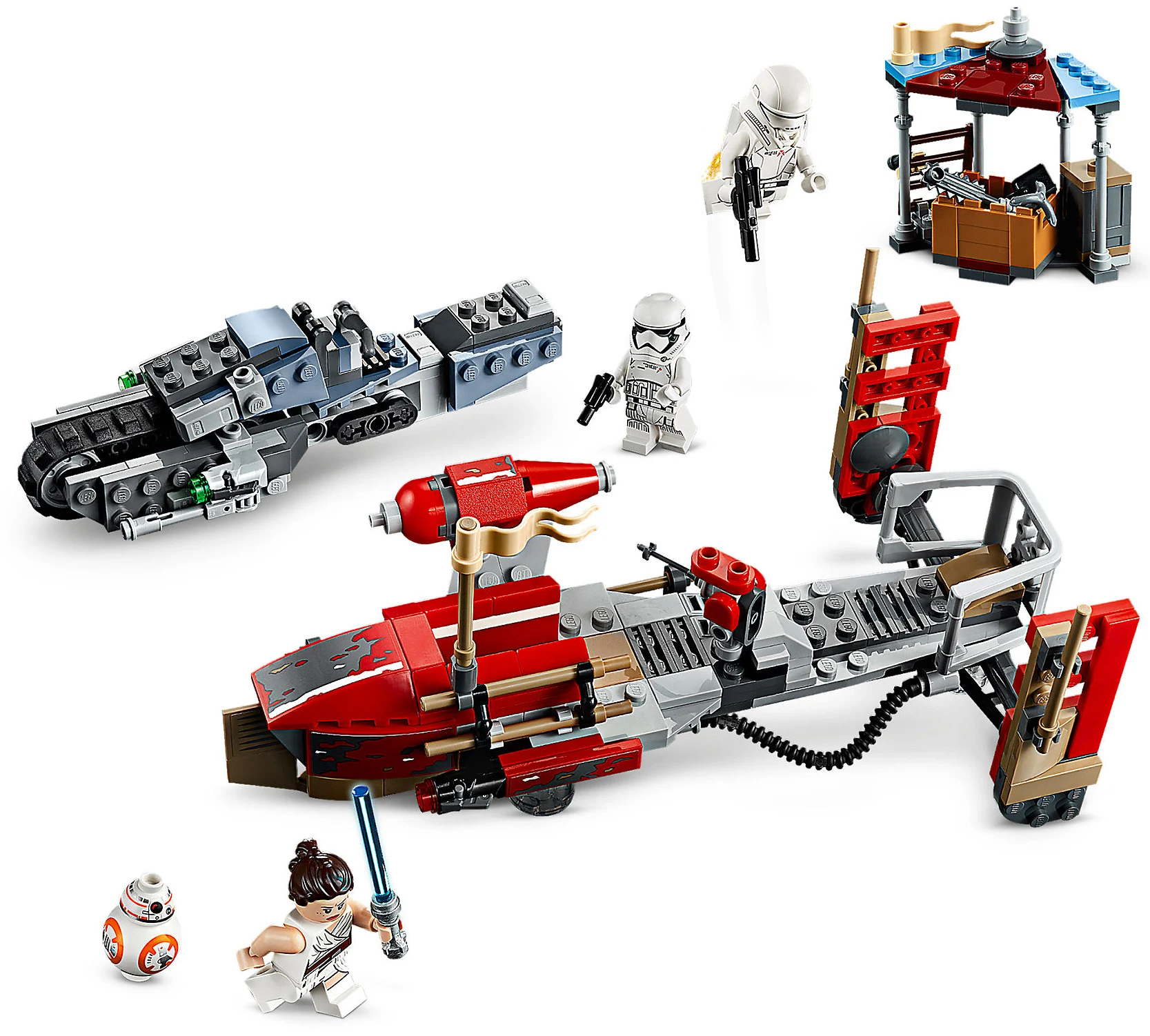 LEGO® Star Wars 75250 Inseguimento sullo Speeder Pasaana - vue 3