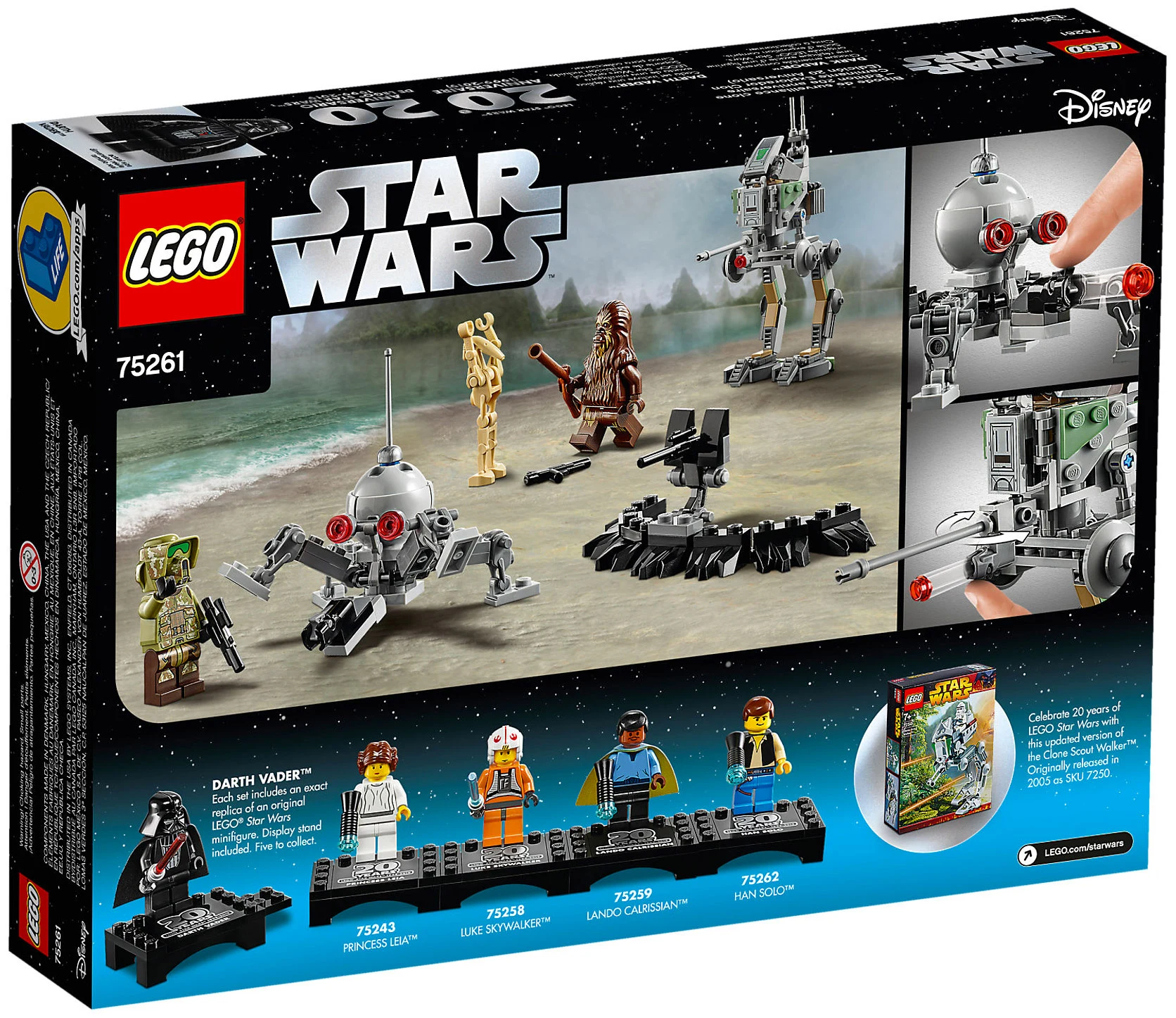 LEGO® Star Wars 75261 Clone Scout Walker™ – Edizione 20° Anniversario - vue 2