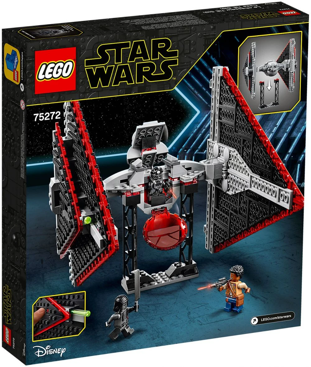 LEGO® Star Wars 75272 Sith TIE Fighter™ - vue 5