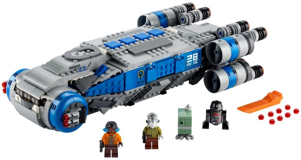 LEGO® Star Wars 75293 Nave da trasporto I-TS della Resistenza - vue 2