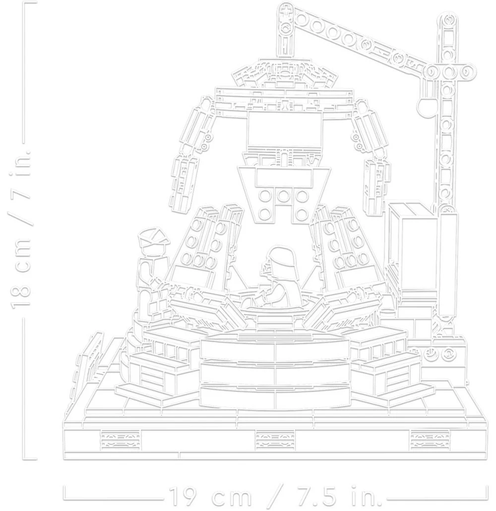 LEGO® Star Wars 75296 Camera di meditazione di Darth Vader - vue 5