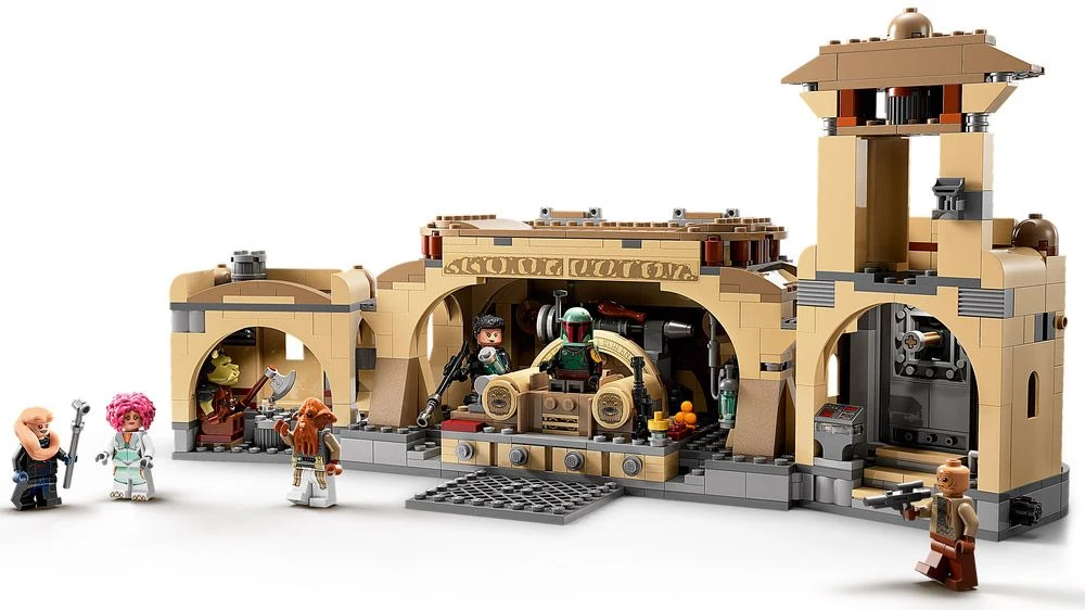 LEGO® Star Wars 75326 La sala del trono di Boba Fett - vue 2