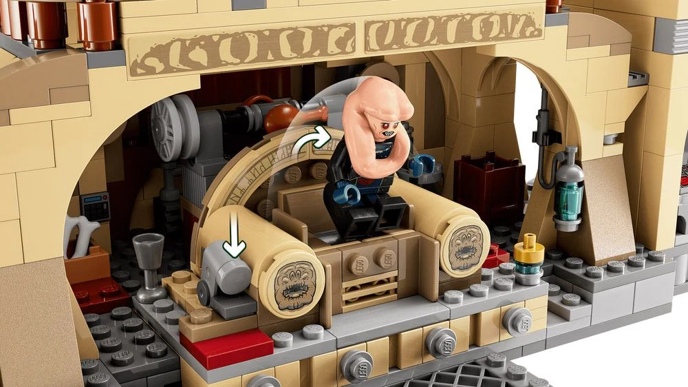 LEGO® Star Wars 75326 La sala del trono di Boba Fett - vue 4