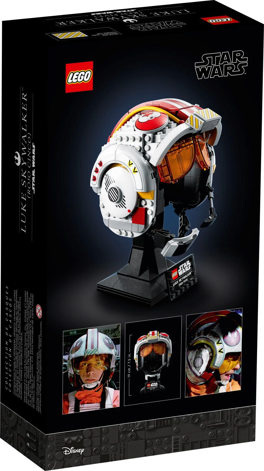 LEGO® Star Wars 75327 Casco di Luke Skywalker™ (Red Five) - vue 4
