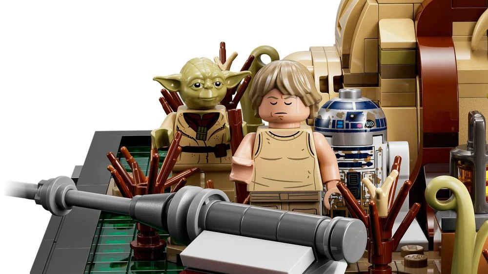 LEGO® Star Wars 75330 Diorama addestramento Jedi su Dagobah - vue 4