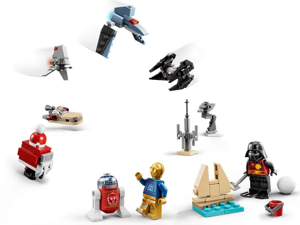 LEGO® Star Wars 75340 Calendario dell’Avvento LEGO® Star Wars - vue 3