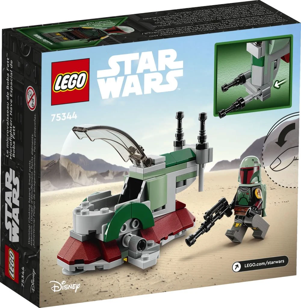 LEGO® Star Wars 75344 Astronave di Boba Fett™ Microfighter - vue 4