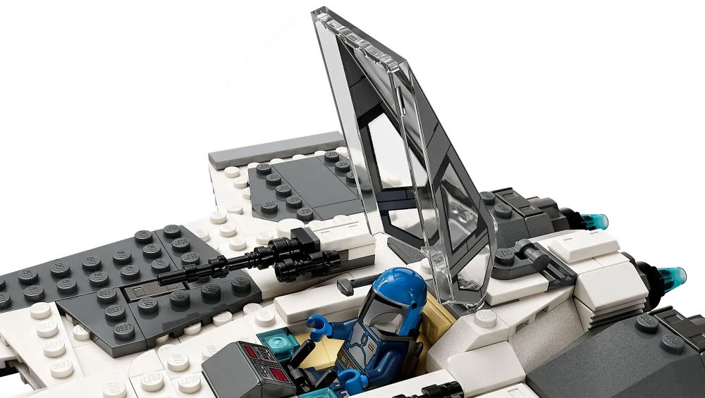 LEGO® Star Wars 75348 Fang Fighter mandaloriano vs TIE Interceptor™ - vue 4