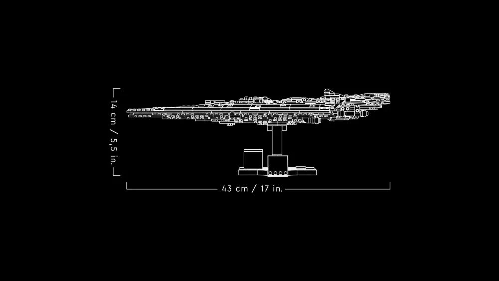LEGO® Star Wars 75356 Super Star Destroyer Executor - vue 4