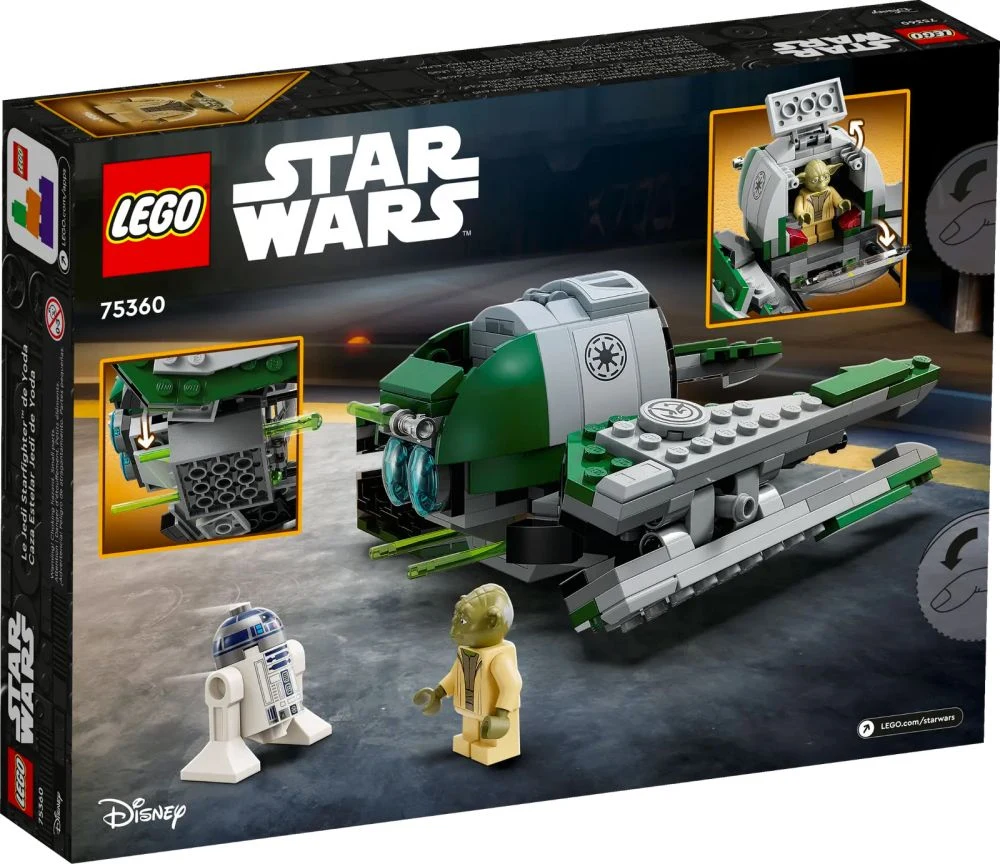 LEGO® Star Wars 75360 Jedi Starfighter™ di Yoda - vue 5
