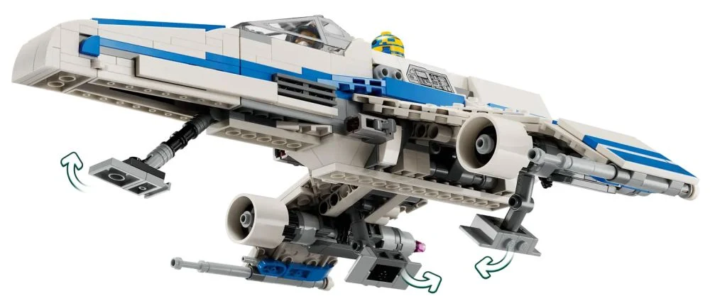 LEGO® Star Wars 75364 E-Wing della Nuova Repubblica vs. Starfighter di Shin Hati - vue 4