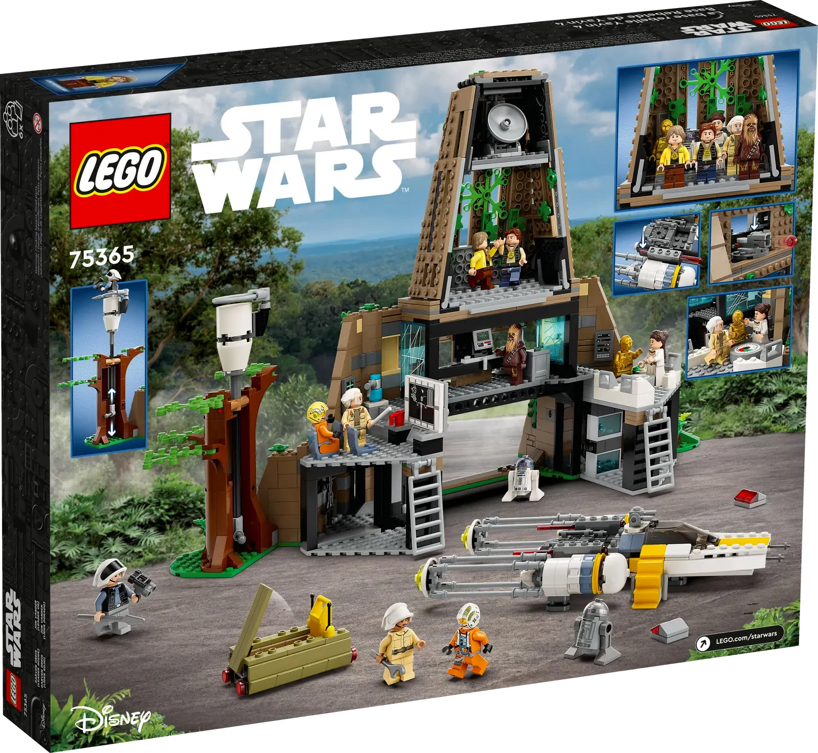 LEGO® Star Wars 75365 Base ribelle su Yavin 4 - vue 2