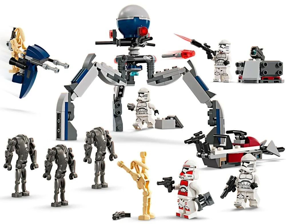 LEGO® Star Wars 75372 Battle PACK Clone Trooper e Battle Droid - vue 2