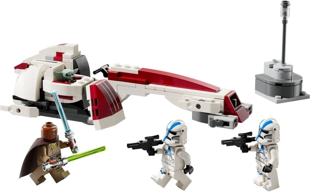 LEGO® Star Wars 75378 La fuga del BARC Speeder - vue 1