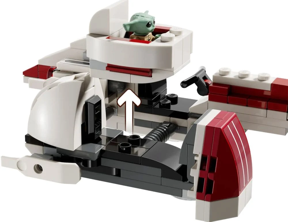 LEGO® Star Wars 75378 La fuga del BARC Speeder - vue 4