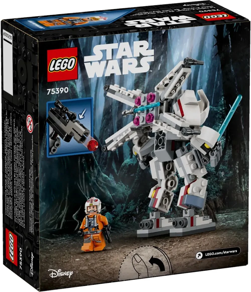LEGO® Star Wars 75390 Mech X-Wingdi Luke Skywalker - vue 4